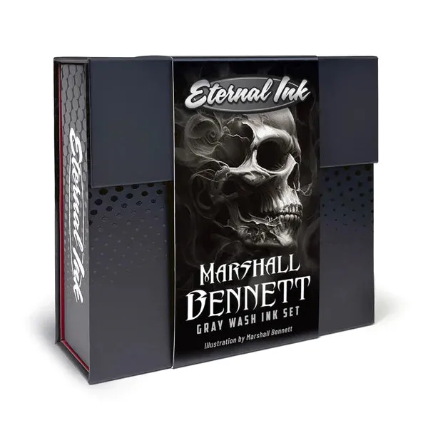 Marshall Bennett Gray Wash Set of 4 Pick Size Eternal Tattoo Ink Eternal Anal