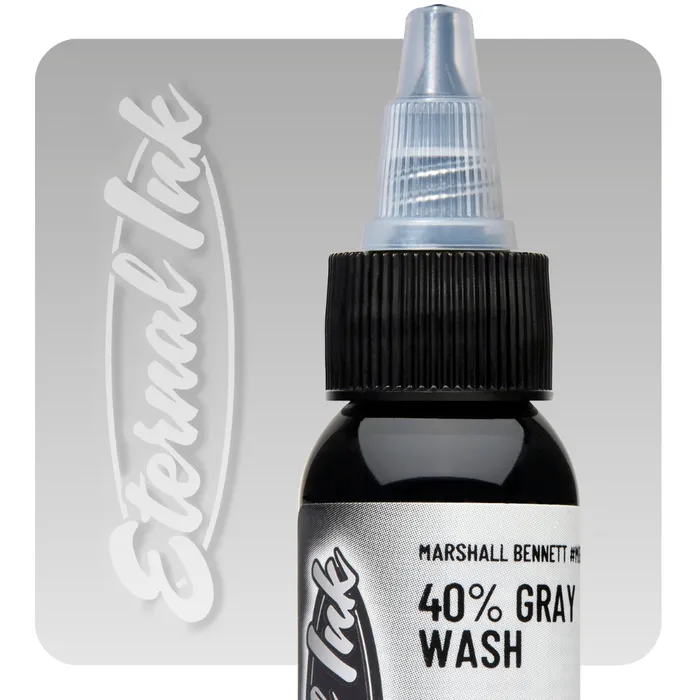 Marshall Bennett Gray Wash Set of 4 Pick Size Eternal Tattoo Ink Eternal Anal