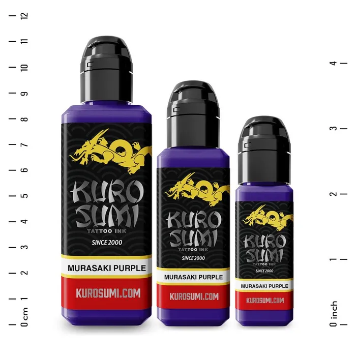 Murasaki Purple Kuro Sumi Tattoo Ink Pick Size Kuro Sumi Vibrators