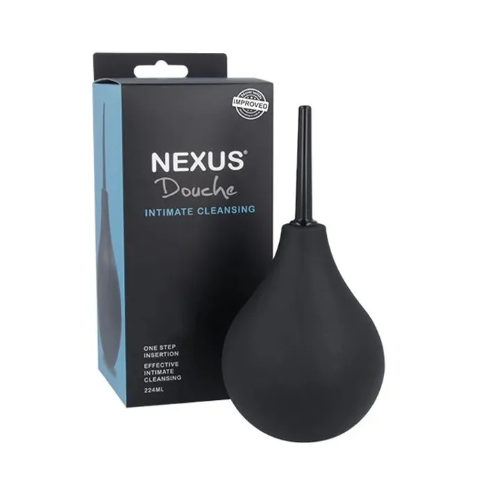 Nexus Anal Nexus Non Return Valve Anal Douche Black