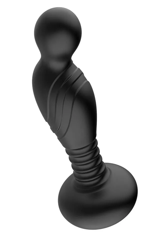 Novelties By Nasswalk Inc Anal ASSSATION Remote Vibrating PSpot Plug Black