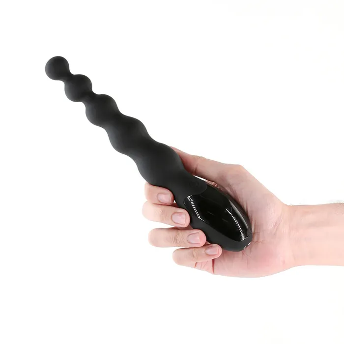 NS Novelties Anal Renegade Virtua Digital Anal Bead Vibe Rechargable wDisplay