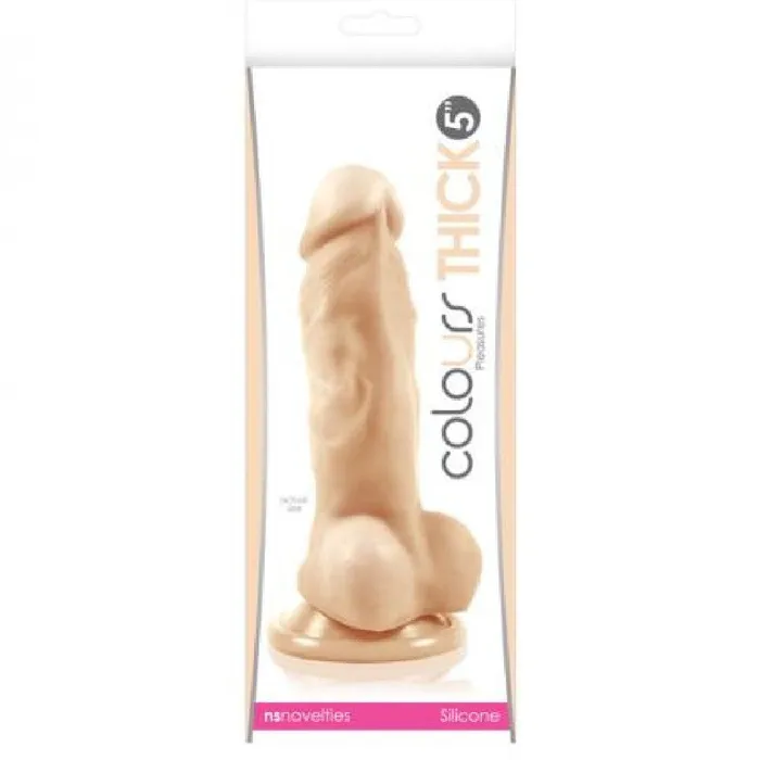 NS Novelties Dildos Colours Thick Realistic Silicone 75 Inch Dildo Vanilla
