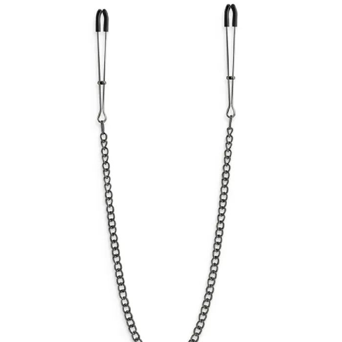NS Novelties Vibrators Metallic Chain Nipple Clamps