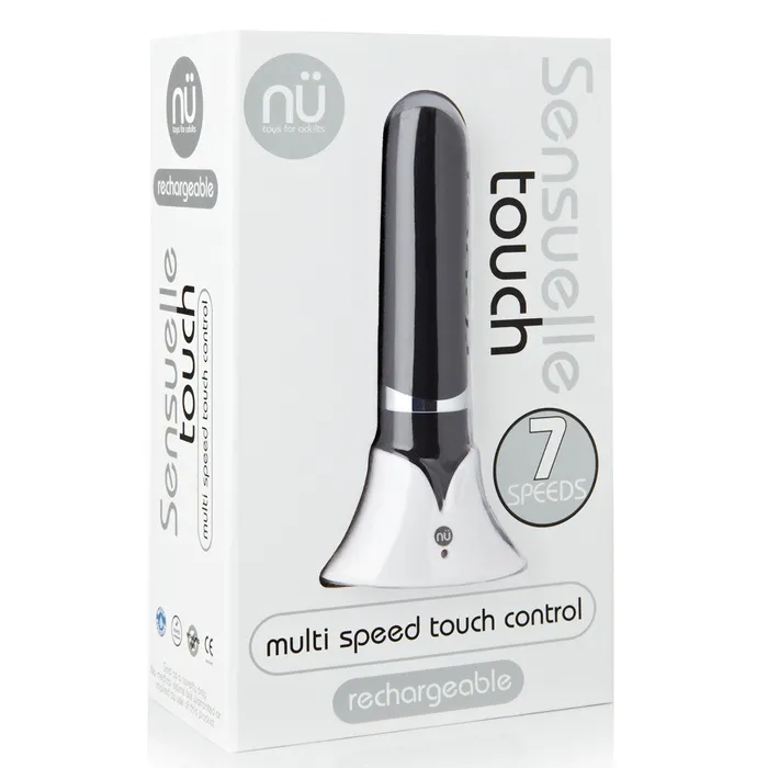 NU Sensuelle Vibrators Sensuelle Touch 7 Function Bullet Vibrator Black