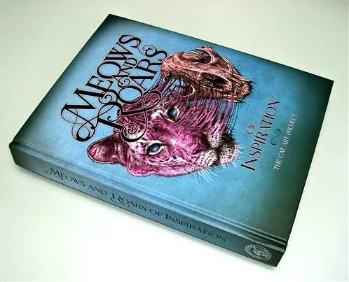 Out of Step Books Dildos Meows and Roars of Inspiration The Cat Art Project Hardback Book