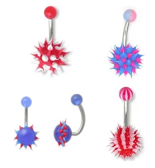 Painful Pleasures 14g 716 Koosh Mix Belly Button Rings Price Per 10 Female Sex Toys Painful Pleasures 14g 716 Koosh Mix Belly Button Rings Price Per 10 Female Sex Toys