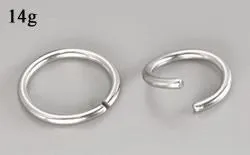 Painful Pleasures 14g Seamless Annealed Stainless Steel Ring Male Sex Toys