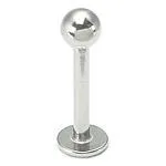 Painful Pleasures 14g Steel Lip Micro Labret Stud Externally Threaded Male Sex Toys Painful Pleasures 14g Steel Lip Micro Labret Stud Externally Threaded Male Sex Toys