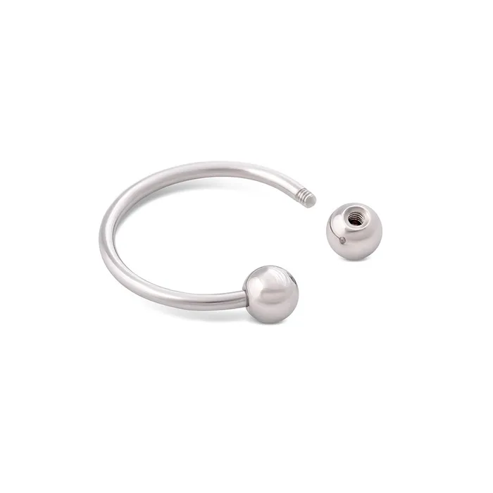 Painful Pleasures 16g Steel Circular Barbell External Threading Price Per 1 Male Sex Toys