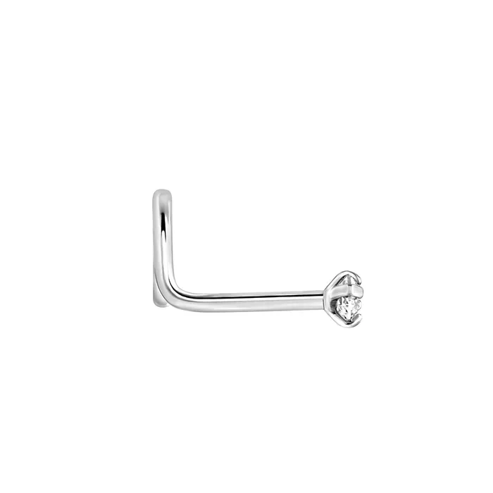 Painful Pleasures 20g Prongset Swarovski Crystal Jewel Nose Screw Anal