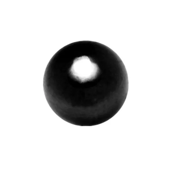 Painful Pleasures Anal 16g18g Externally Threaded PVD Black Titanium Ball Price Per 1 Painful Pleasures Anal 16g18g Externally Threaded PVD Black Titanium Ball Price Per 1