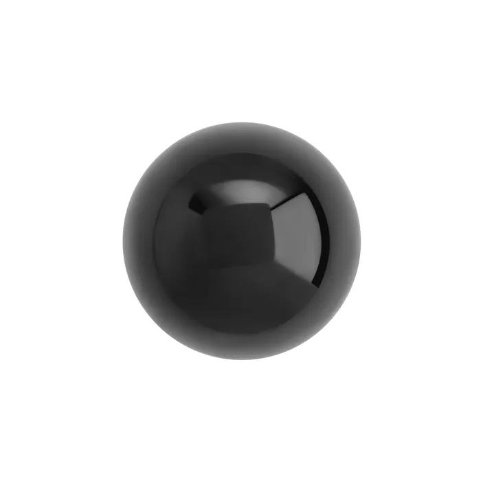 Painful Pleasures Anal 2g Internally Threaded Black PVD Coated CounterSunk Ball Price Per 1