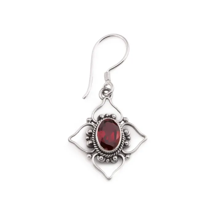 Painful Pleasures Anal Lotus Peace 925 Silver French Hook Earrings Price Per 2