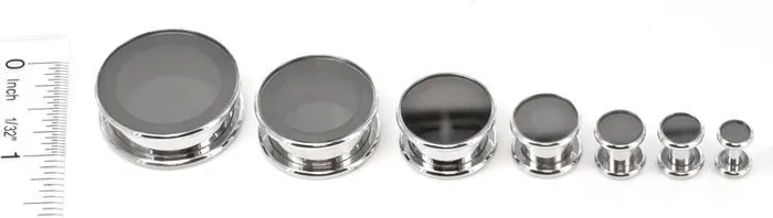 Painful Pleasures Anal MIRROR Plug Threaded Tunnel Actual Mirror Front 2mm 26mm Price Per 1