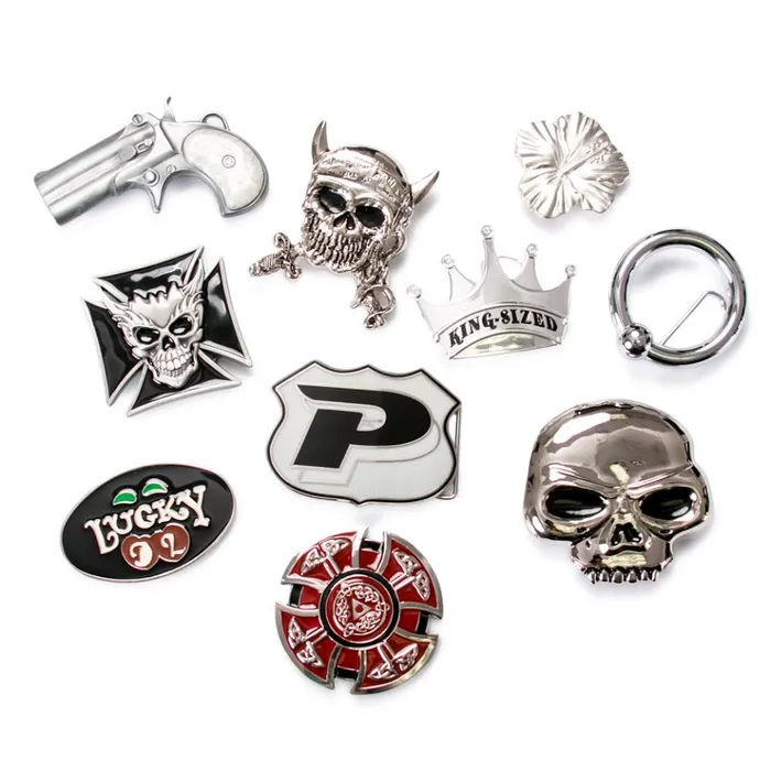Painful Pleasures Belt Buckle Bundle Deal 10 Belt Buckles Painful Pleasures Dildos