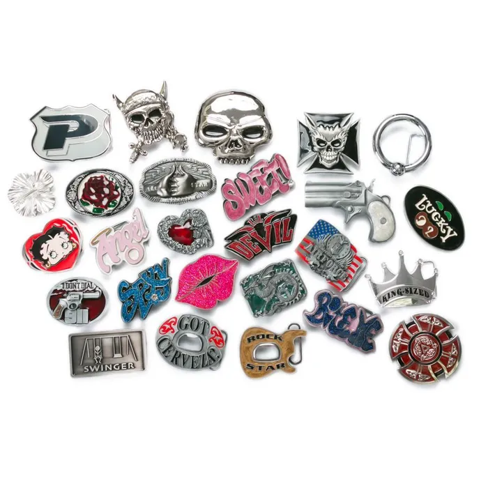 Painful Pleasures Belt Buckle Bundle Deal 10 Belt Buckles Painful Pleasures Dildos