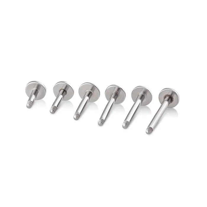 Painful Pleasures Dildos 16g Replacement Labret Shaft Price Per 1