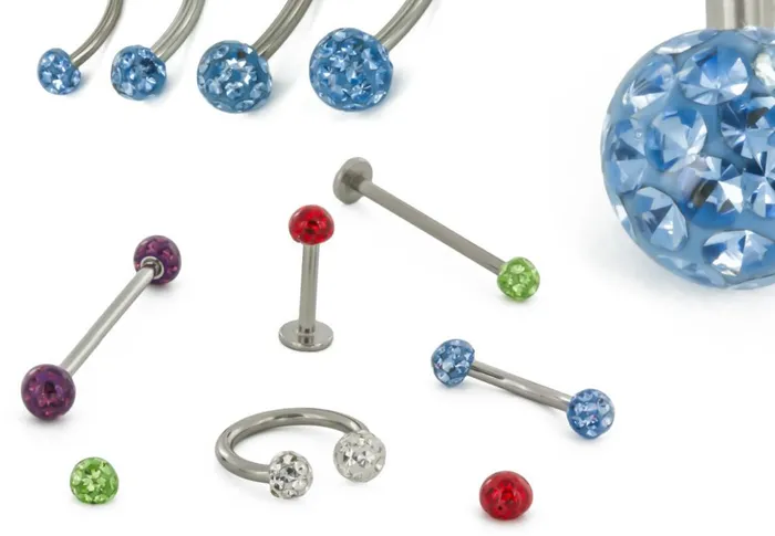 Painful Pleasures Male Sex Toys 14g 5mm MultiJeweled Enamel Ball Price Per 1 Painful Pleasures Male Sex Toys 14g 5mm MultiJeweled Enamel Ball Price Per 1