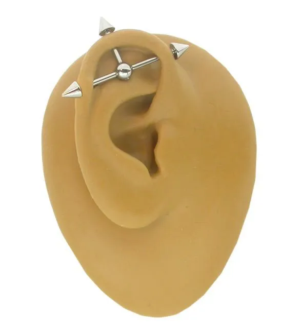 Painful Pleasures Male Sex Toys 14g Multiple Tap Ball 6 Tapped Ends 5mm 6mm or 8mm Balls Price Per 1 Ball