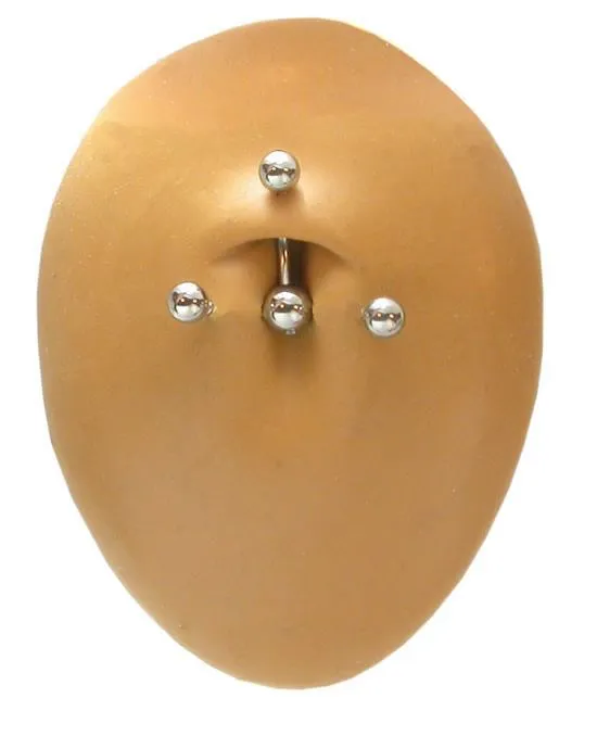 Painful Pleasures Male Sex Toys 14g Multiple Tap Ball 6 Tapped Ends 5mm 6mm or 8mm Balls Price Per 1 Ball