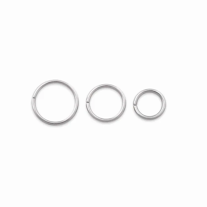 Painful Pleasures Male Sex Toys 18g Seamless Annealed Stainless Steel Ring