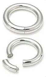 Painful Pleasures Male Sex Toys 6g Stainless Steel Segment Ring