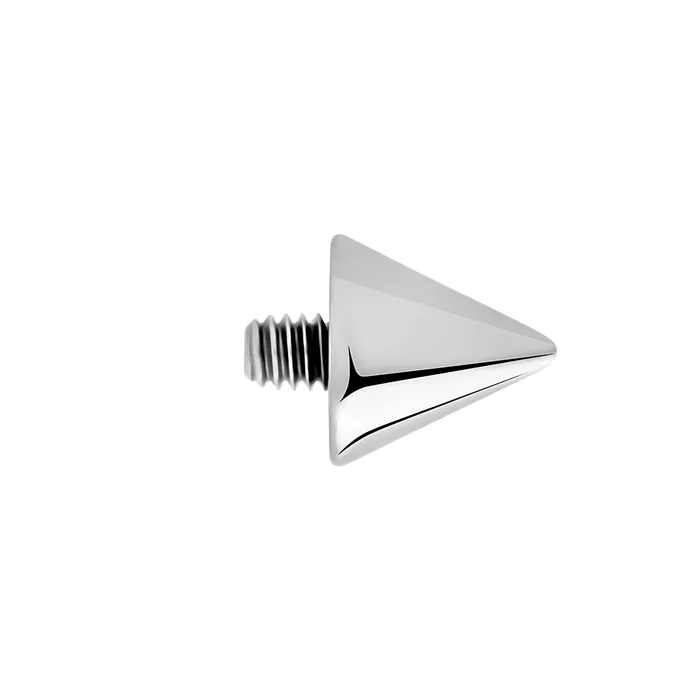 Painful Pleasures Male Sex Toys 8g Internally Threaded CounterSunk Steel Cone Price Per 1