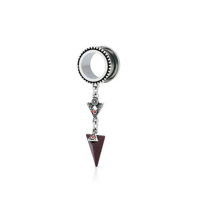 Painful Pleasures Male Sex Toys Dangling Prism Chain Threaded Steel Tunnel Price Per 1