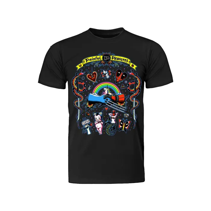 Painful Pleasures PainfulPleasures Limited Edition Reluctant Heroes Tee Couples Painful Pleasures PainfulPleasures Limited Edition Reluctant Heroes Tee Couples
