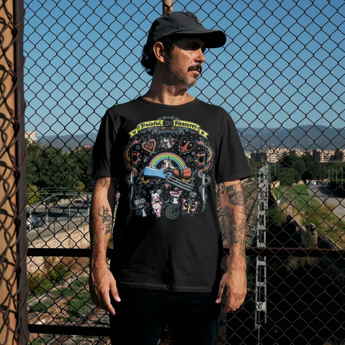 Painful Pleasures PainfulPleasures Limited Edition Reluctant Heroes Tee Couples