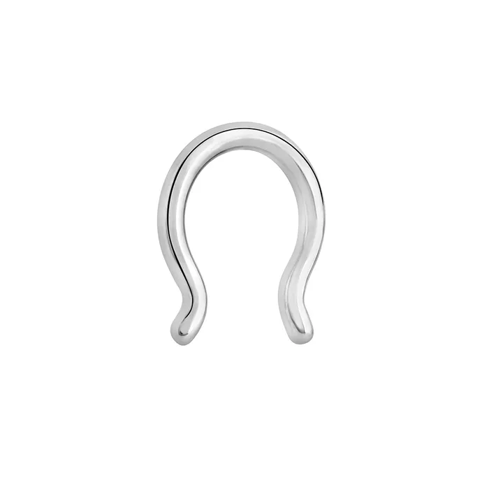 Painful Pleasures Vibrators 14g Horseshoe Septum Retainer