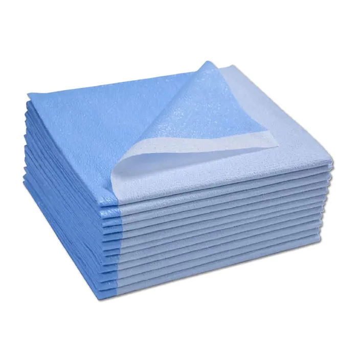 Painful Pleasures Vibrators Blue Drape Sheets 40 x 48 Case of 100
