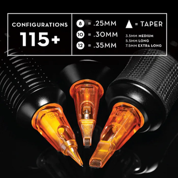 Peak Needles Triton Sample Pack of 5 Cartridge Tattoo Needles Peak Male Sex Toys