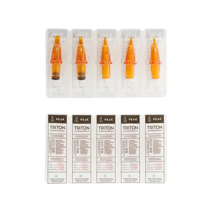 Peak Needles Triton Sample Pack of 5 Cartridge Tattoo Needles Peak Male Sex Toys