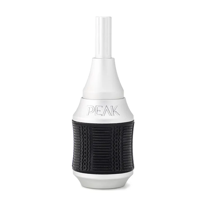 Peak Peak Natron Aluminum 30mm Adjustable Cartridge Grip Silver Male Sex Toys Peak Peak Natron Aluminum 30mm Adjustable Cartridge Grip Silver Male Sex Toys