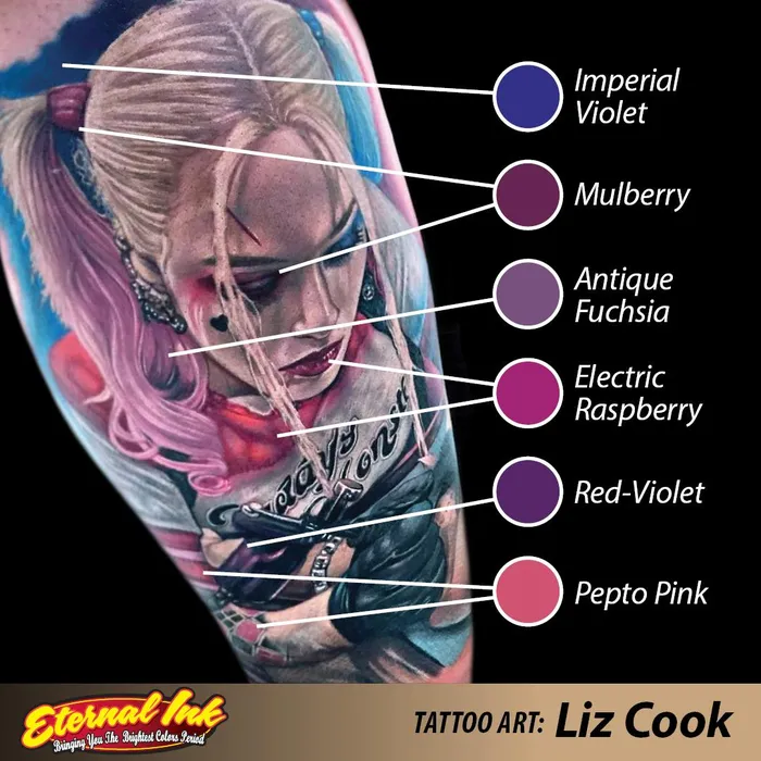 Pepto Pink Eternal Tattoo Ink Pick Your Size Eternal Vibrators
