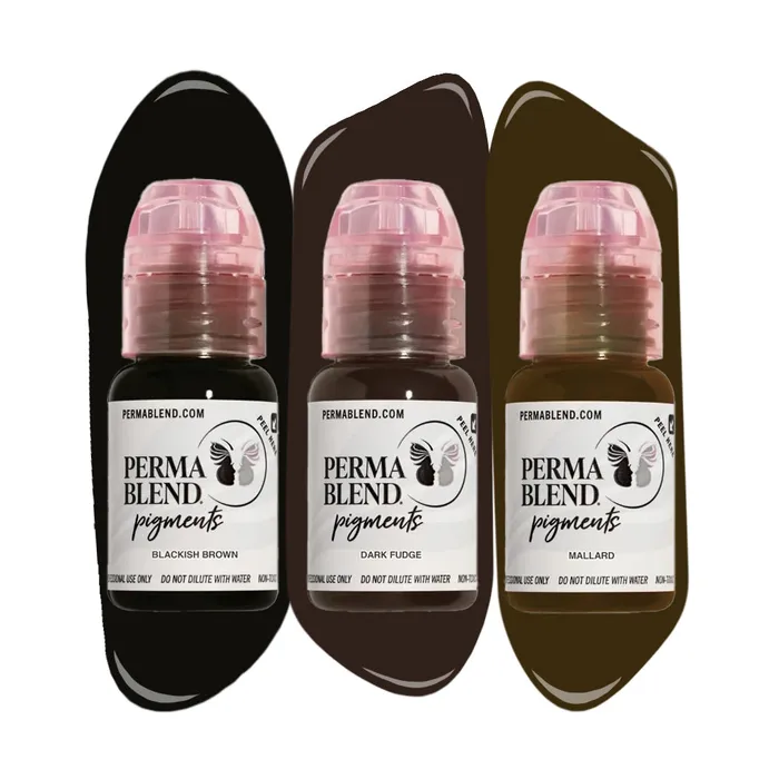 Perma Blend Cool Eyebrow Mini Set Perma Blend 3 12oz Bottles Female Sex Toys