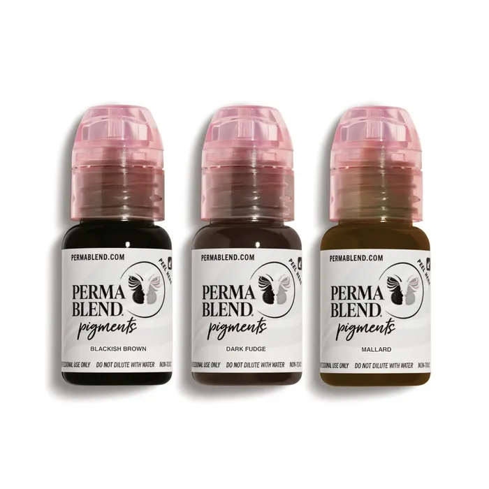 Perma Blend Cool Eyebrow Mini Set Perma Blend 3 12oz Bottles Female Sex Toys