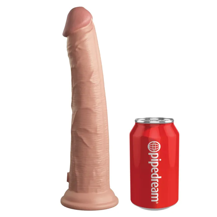 Pipedream Products Dildos King Cock Elite 10 Silicone Dual Density Dildo Vanilla Pipedream Products Dildos King Cock Elite 10 Silicone Dual Density Dildo Vanilla