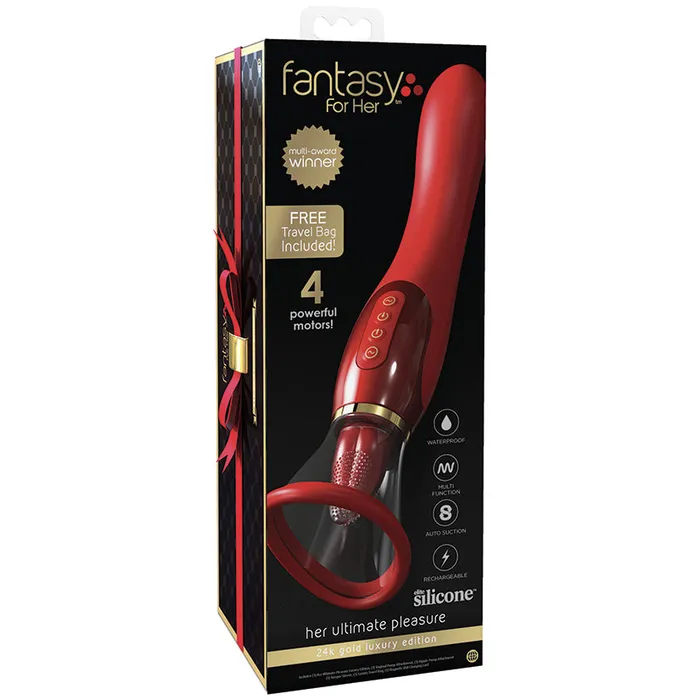 Pipedream Products Female Sex Toys Fantasy For Her Her Ultimate Pleasure 24k Gold Deluxe Edition Pipedream Products Female Sex Toys Fantasy For Her Her Ultimate Pleasure 24k Gold Deluxe Edition