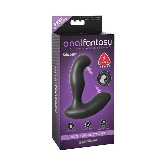 Pipedream Products Inc Male Sex Toys Anal Fantasy Elite Collection Electro Stim Prostate Vibe