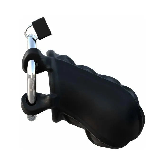 Pipedream Products Male Sex Toys Extreme Silicone Cock Blocker Locking Chastity Cage Black Pipedream Products Male Sex Toys Extreme Silicone Cock Blocker Locking Chastity Cage Black