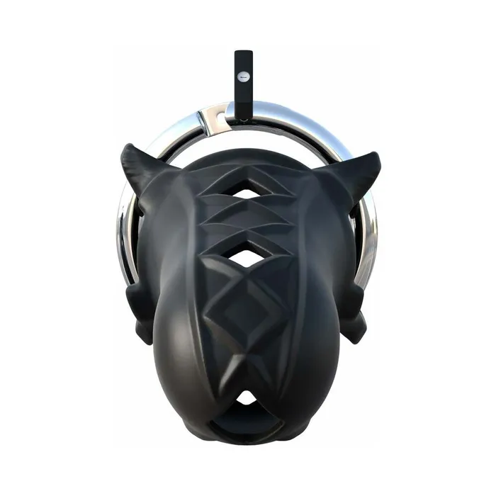 Pipedream Products Male Sex Toys Extreme Silicone Cock Blocker Locking Chastity Cage Black