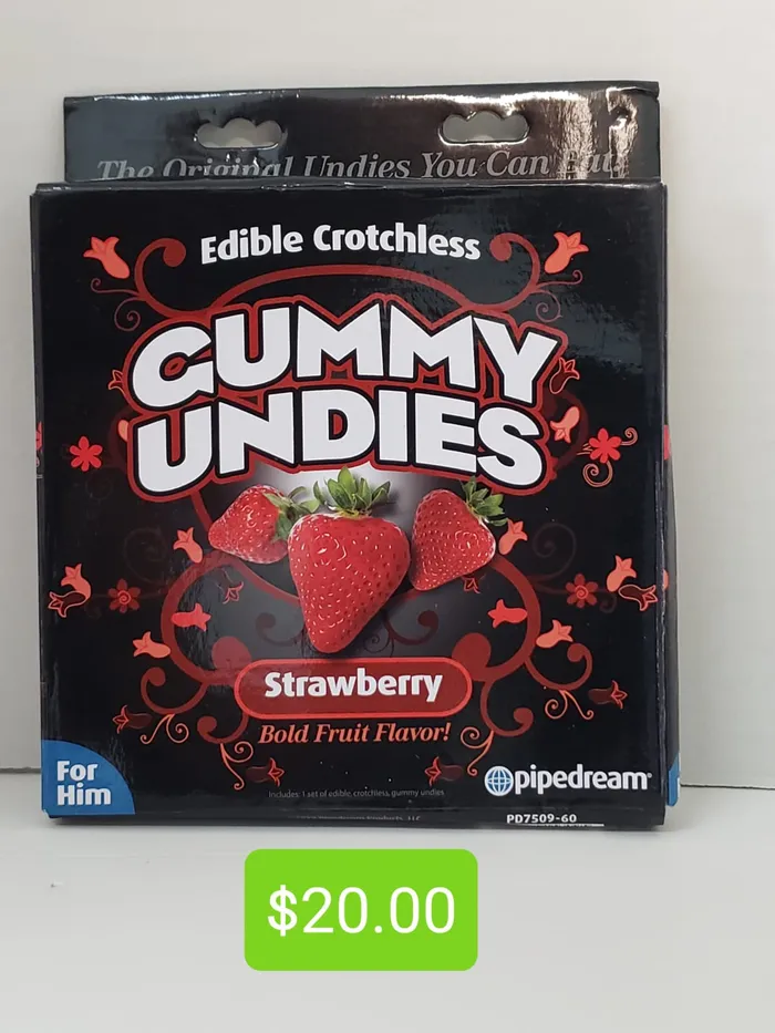 Pleasher Spot Anal Gummy Undies for Him