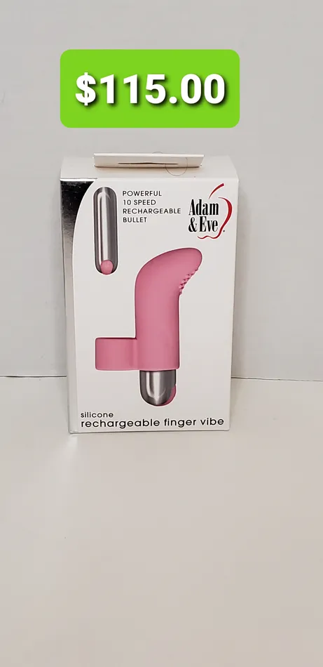 Pleasher Spot Female Sex Toys Adam Eve Rechargeable Finger Vibe