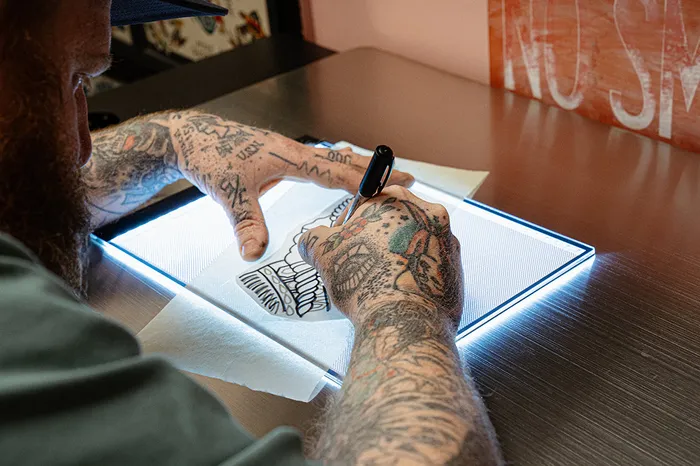 Precision Anal Ultra Thin Light Box Perfect for Tattoos 110v220v