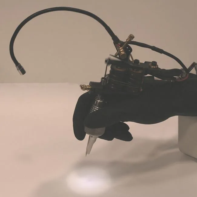 Precision Dildos LED Serpent Light for Tattoo Machines Light to Help While Tattooing