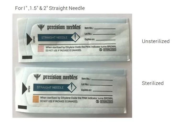 Precision Needles 6g Precision Sterilized 15 Body Piercing Needles Box of 25 Female Sex Toys