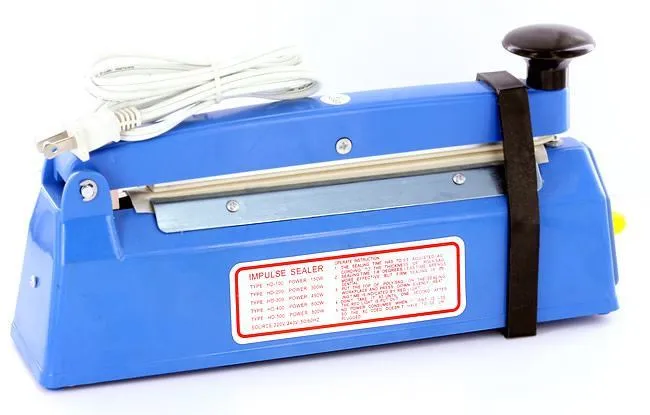 Precision Vibrators Compact 8 Impulse Heat Sealer w 400 Free Sterilization Pouches 110v or 220v